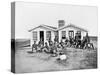 Officers of 119th Pennsylvania Infantry During the American Civil War-Stocktrek Images-Stretched Canvas