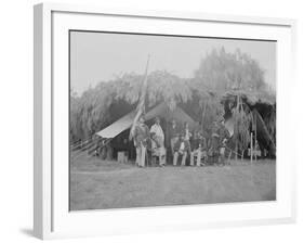 Officers of 4th New Jersey Infantry, American Civil War-Stocktrek Images-Framed Photographic Print