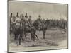 Officers of the 1st Royal Dragoons Attending the Review by the German Emperor of Queen Victoria's O-null-Mounted Giclee Print