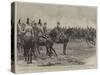 Officers of the 1st Royal Dragoons Attending the Review by the German Emperor of Queen Victoria's O-null-Stretched Canvas