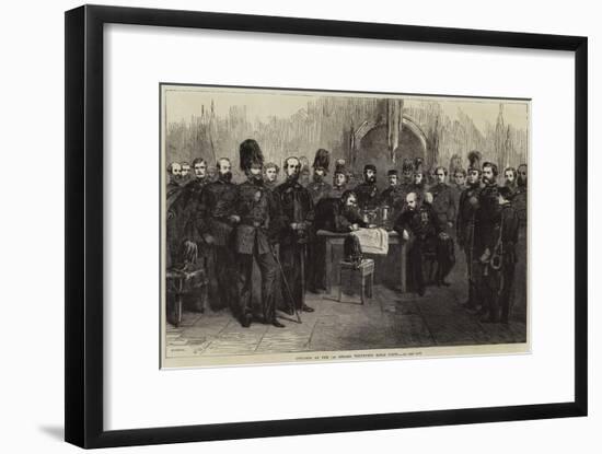 Officers of the 1st Surrey Volunteer Rifle Corps-null-Framed Giclee Print