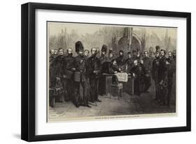 Officers of the 1st Surrey Volunteer Rifle Corps-null-Framed Giclee Print