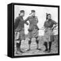 Officers of the Canadian Highlanders, 1915-null-Framed Stretched Canvas