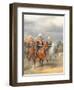 Officers of the Cavalry Mounted Regiment-Karl Karlovich Piratsky-Framed Giclee Print