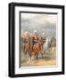 Officers of the Cavalry Mounted Regiment-Karl Karlovich Piratsky-Framed Giclee Print