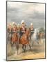Officers of the Cavalry Mounted Regiment-Karl Karlovich Piratsky-Mounted Giclee Print