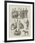 Officers of the Egyptian Army and Dervishes Surrendered at Suakin-Henry Charles Seppings Wright-Framed Giclee Print