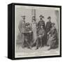 Officers of the Foreign Legion at Trieste, on their Return from Service with the Boers-null-Framed Stretched Canvas