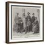 Officers of the Foreign Legion at Trieste, on their Return from Service with the Boers-null-Framed Giclee Print