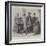 Officers of the Foreign Legion at Trieste, on their Return from Service with the Boers-null-Framed Giclee Print