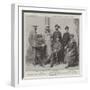 Officers of the Foreign Legion at Trieste, on their Return from Service with the Boers-null-Framed Giclee Print