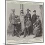 Officers of the Foreign Legion at Trieste, on their Return from Service with the Boers-null-Mounted Giclee Print