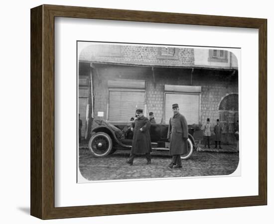 Officers of the French Foreign Legion, Syria, 20th Century-null-Framed Giclee Print