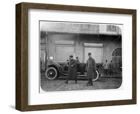 Officers of the French Foreign Legion, Syria, 20th Century-null-Framed Giclee Print