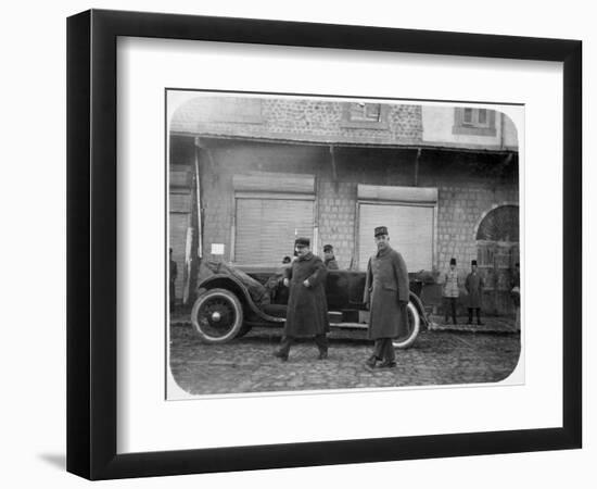 Officers of the French Foreign Legion, Syria, 20th Century-null-Framed Giclee Print
