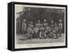 Officers of the Regiment Recently Raised in India for Service in Uganda-null-Framed Stretched Canvas