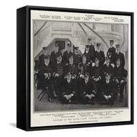 Officers of the Royal Yacht Victoria and Albert-null-Framed Stretched Canvas