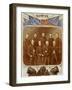 Officers of the Union Garrison at Fort Sumter,1861-Science Source-Framed Giclee Print