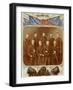 Officers of the Union Garrison at Fort Sumter,1861-Science Source-Framed Giclee Print