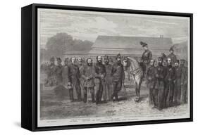 Officers of the Victoria Rifles-null-Framed Stretched Canvas