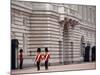 Officers Patrol the Minutes, Buckingham Palace, London-John Warburton-lee-Mounted Photographic Print