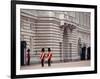 Officers Patrol the Minutes, Buckingham Palace, London-John Warburton-lee-Framed Photographic Print