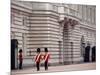 Officers Patrol the Minutes, Buckingham Palace, London-John Warburton-lee-Mounted Photographic Print