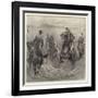 Officers Playing Polo in the Sand, Where Is the Ball?-John Charlton-Framed Giclee Print