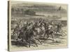 Officers Playing the New Game of Polo-Godefroy Durand-Stretched Canvas