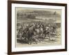 Officers Playing the New Game of Polo-Godefroy Durand-Framed Giclee Print