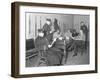 Officers Relaxing in an Unidentified Police Station, C.1913-14-William Davis Hassler-Framed Photographic Print