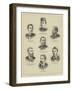 Officers Who Have Served in the Soudan Campaign-null-Framed Giclee Print