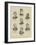 Officers Who Have Served in the Soudan Campaign-null-Framed Giclee Print