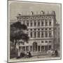 Offices of the Life Association of Scotland, Recently Erected, in Princes-Street, Edinburgh-Charles Landelle-Mounted Giclee Print