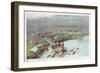 Official Birdseye View. World's Columbian Exposition, Chicago, 1893-null-Framed Giclee Print