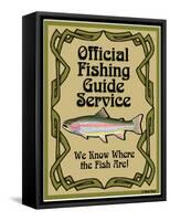 Official Fishing Guide-Mark Frost-Framed Stretched Canvas