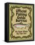 Official Fishing Guide-Mark Frost-Framed Stretched Canvas