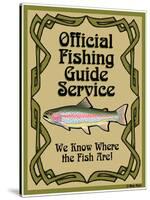 Official Fishing Guide-Mark Frost-Stretched Canvas