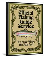 Official Fishing Guide-Mark Frost-Framed Stretched Canvas