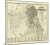 Official Guide Map of City and County of San Francisco, c.1873-A^ L^ Bancroft-Mounted Art Print