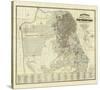 Official Guide Map of City and County of San Francisco, c.1873-A^ L^ Bancroft-Stretched Canvas