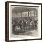 Official Inspection at Woolwich of the Mountain Battery for the Abyssinian Expedition-null-Framed Giclee Print