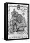 Official Map of Vatican City State, 1931, Vatican City, 20th Century-null-Framed Stretched Canvas