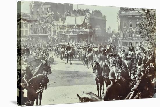 Official Opening of the Blackwall Tunnel, Poplar, London, 1897-null-Stretched Canvas