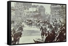 Official Opening of the Blackwall Tunnel, Poplar, London, 1897-null-Framed Stretched Canvas