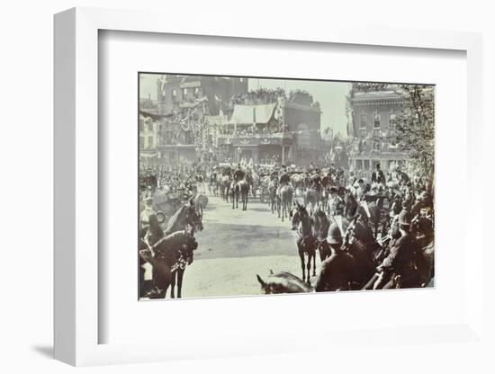 Official Opening of the Blackwall Tunnel, Poplar, London, 1897-null-Framed Photographic Print