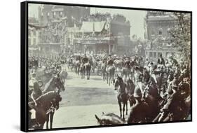 Official Opening of the Blackwall Tunnel, Poplar, London, 1897-null-Framed Stretched Canvas