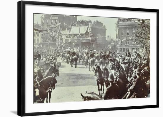 Official Opening of the Blackwall Tunnel, Poplar, London, 1897-null-Framed Photographic Print