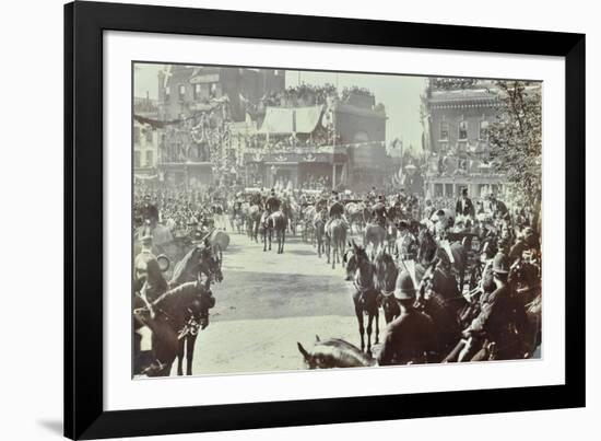 Official Opening of the Blackwall Tunnel, Poplar, London, 1897-null-Framed Photographic Print