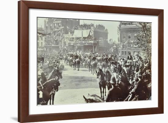 Official Opening of the Blackwall Tunnel, Poplar, London, 1897-null-Framed Photographic Print